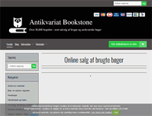 Tablet Screenshot of bookstone.dk